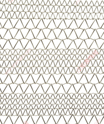 疏密纹螺旋装饰网与电焊网 材质特性与应用解析